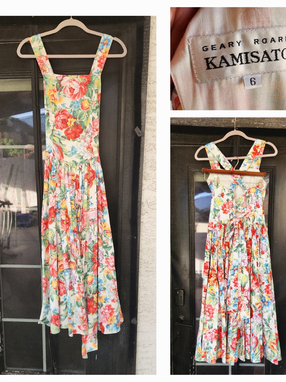 vintage 1990s Geary Roark for Kamisato Dress - Picture 2 of 2